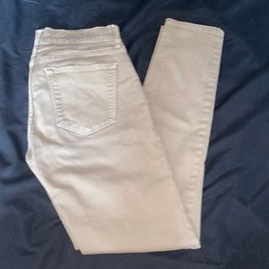 Gap 1969 tan colored skinny jeans